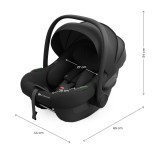 Scoica auto kinderkraft i-lite 40-87 cm, black