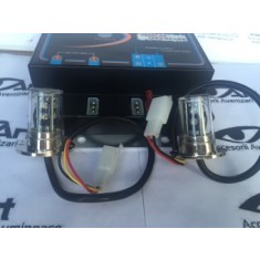 Flash cu BLITZ -LED- profesionale 24 V-Galbene(Portocaliu) KH24