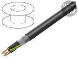 Cablu ecranat BiT 1000 CH 5G1,5mm2 cu tresă de cupru cositorit
