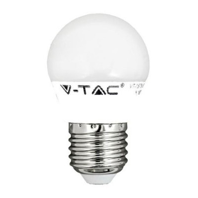 Bec LED E27 6W G45 4000K alb neutru V-TAC foto