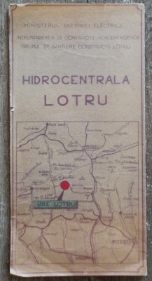 Hidrocentrala Lotru, caracteristici, schema de amenajare, plan de situatie etc foto