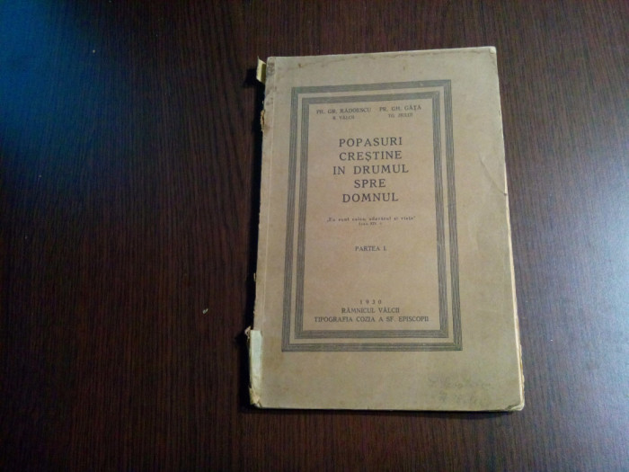 POPASURI CRESTINE INDRUMUL SPRE DOMNUL - parte I - Gr. Radoescu, Gh. Gata - 1930