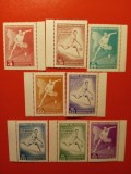 PARAGUAY, SPORT - SERIE COMPLETĂ MNH, Nestampilat