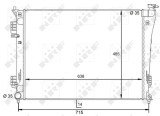 NRF 59092 Radiator, racire motor