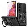 Husa pentru Samsung Galaxy S20 FE 2022 G781 / S20 FE 5G G781 / S20 FE G780, Techsuit, RuggedCam, Neagra