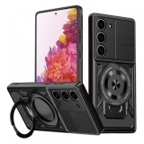 Husa pentru Samsung Galaxy S20 FE 2022 G781 / S20 FE 5G G781 / S20 FE G780, Techsuit, RuggedCam, Neagra