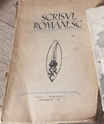 Scrisul Romanesc Anul 1, Nr. 1 Noiembrie 1927 foto