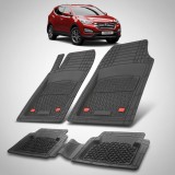 Cumpara ieftin Covorase Hyundai Santa Fe 2012-2018 | Cauciuc Tavita | Black