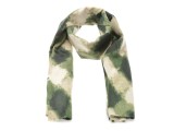 Esarfa KLOP verde, BC06, din material textil