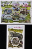 R.COASTA DE FILDES-CROCODILI AFRICA-1 M/Sh.+ 1 S/Sh. -MNH**-ICO 112, Fauna