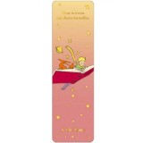 Semn de carte The Little Prince and the Fox on a Book, Kiub
