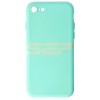 Husa Silicon iPhone 8 Verde Mint, High Copy, Protectie Premium