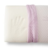 Cumpara ieftin Perna Memory Foam Tricot Lavender 40x70 cm , cu ulei de lavanda pentru somn odihnitor