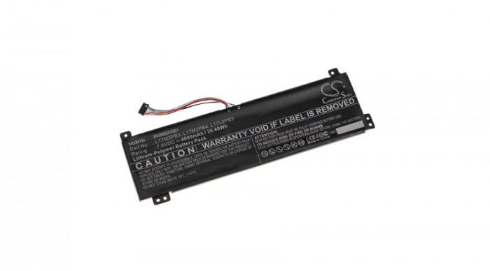 VHBW Baterie laptop Lenovo L17C2PB4, L17C2PB3, L17L2PB4, L17L2PB3 - 4000mAh 7.6V Li-polymer