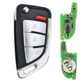 Telecomanda - Cheie Briceag VVDI, Xhorse, 4 butoane, XEKF20EN AutoProtect KeyCars, Oem