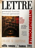 Lettre Internationale, nr. 3, toamna 1992