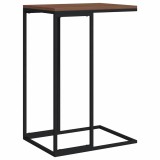 Cumpara ieftin Masa laterala, negru, 40x30x59 cm, lemn compozit