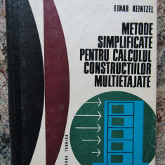 Metode simplificate pentru calculul constructiilor multietajate- Einar Keintzel