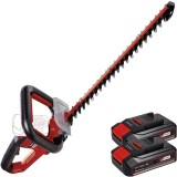 Einhell ARCURRA PXC + Twinpack CB - Masina de tuns gard viu 62 cm + Set 2 acumulatori Li-Ion 18 V 2.5 Ah