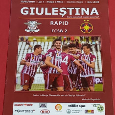 Program meci fotbal RAPID BUCURESTI - FCSB 2 (23.03.2019)