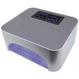 Cumpara ieftin Lampă LED EQ 36W - argintie cu display LCD, senzor, timer