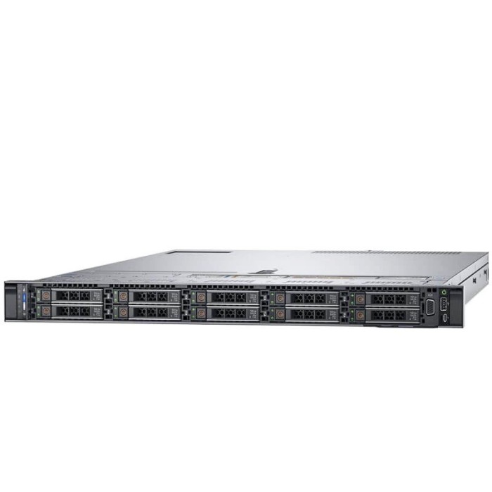 Server Dell R640, 2 x Platinum 8160 24-Core, 10 x 2.5" Bay (8 x NVMe U2 + 2 x SAS) - Configureaza pentru comanda