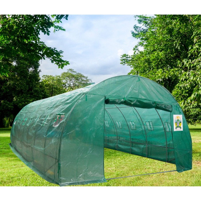 Solar/Sera Micul Fermier 10x4x2.5m , polietilena, densitate 140g/mp UV4 FarmGarden AgroTrade