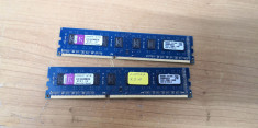 Ram PC Kingston 2 X 4GB DDR3 1333MHz KO2 KVR133D3N9K2-8G foto