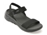 Sandale SKECHERS negre, GO WALK ARCH FIT, din material textil