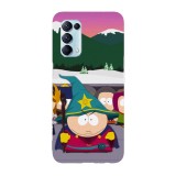 Husa compatibila cu Oppo A76, Viceversa, model Eric the wizzard South Park, Silicon, TPU, Transparent, Carcasa