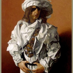 tablou (mare) George Grigorescu - Timpul, Ulei pe pânză, 80x70cm, 1999