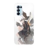 Husa compatibila cu Oppo A73, Viceversa, model 9s Nier Automata, Silicon, TPU, Transparent, Carcasa