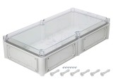 Carcasă montare pe perete gri 280x560x130mm