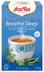 Ceai Bio RESPIRATIE PROFUNDA, 17 pliculete - 30.6g Yogi Tea foto