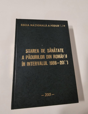 Silvicultura Adam Simionescu Starea de sanatate apadurilor din Romania foto