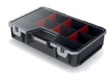 Container colectiv cu partiții negre 294x194x60mm