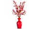 Joc de construit floare de piersic in ghiveci, accesorii pt aromaterapie,991 pcs