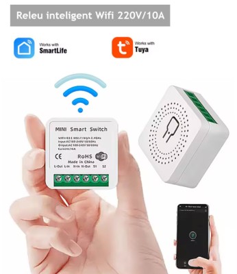 Releu mini inteligent smart wifi foto