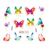 Cumpara ieftin Tatuaj unghii LUXORISE, Butterfly Bliss BN-1651, LUXORISE Nail Art