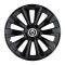 Set 4 Capace Roti, potrivite jantelor de R16, pentru Renault, model delta negru