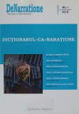 Dictionarul ca Naratiune Anul 1, No.1, 2010, Colectiv, Institutul European, Romana, 90 pagini