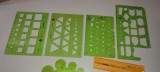 23 sabloane ROTRING etc desen tehnic arhitectura