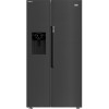 Side by side Beko GN162340XBRN, No Frost, 571 l, NeoFrost Dual Cooling, Dozator de apa, XXL Bottle Holder, Clasa E
