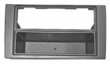 Rama Radio 1 DIN Audi A4 (2002-2006) cu Buzunar, Negru, Adaptor Montaj