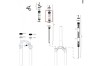 Cartus Compresie Furca RockShox XC30 B3-B4 (2018-2020) Judy TK B1 27.5/29 80/100mm Negru
