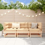 Gossi set mobilier de gradina, 3 piese, lemn masiv de pin