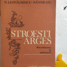 Stroesti-Arges Documente si marturii N. Leonachescu-Nandrasu