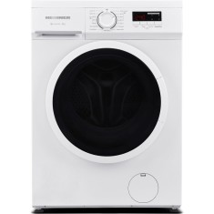 Masina de spalat rufe slim Heinner HWM-M8014SMA+++, 8 kg, 1400 rpm, Clasa A, Motor inverter, Display digital, Blocare acces copii, Program Hygine 90&deg;C