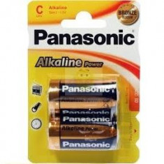 Set 2 baterii LR14 / C Alkaline Panasonic foto