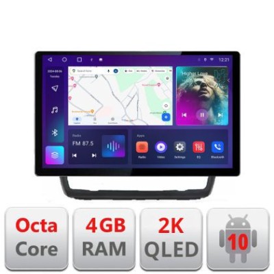 Navigatie dedicata BMW Seria 1 E87 N-BMW117 Edonav ecran 13&amp;quot; 2K 8 si 128 Android Waze USB Navigatie 4G 360 Toslink Youtube Radio K CarStore Technology foto
